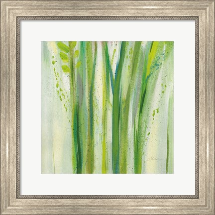 Framed Longstem Bouquet II Square III Print