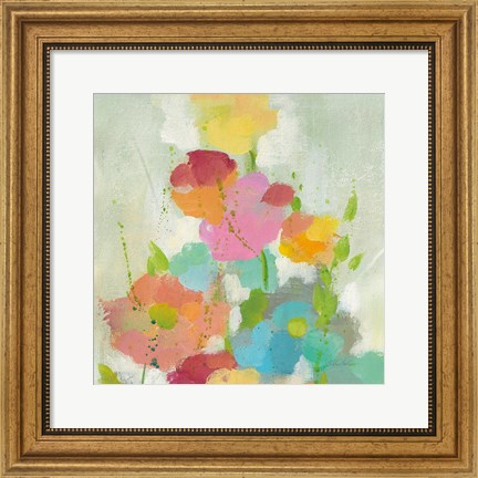 Framed Longstem Bouquet I Square I Print