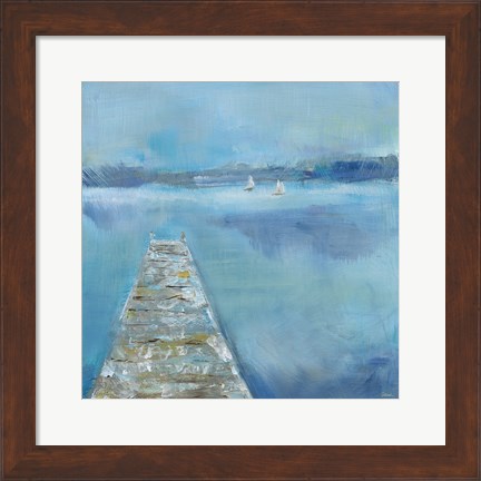 Framed Lake Edge II Print