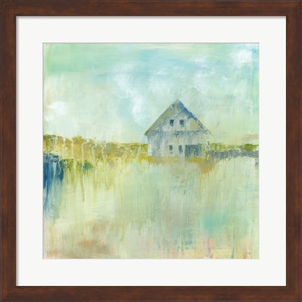 Framed Across the Fields Print