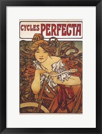 Framed Cycles Perfecta Print