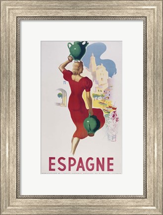 Framed Espagne Print