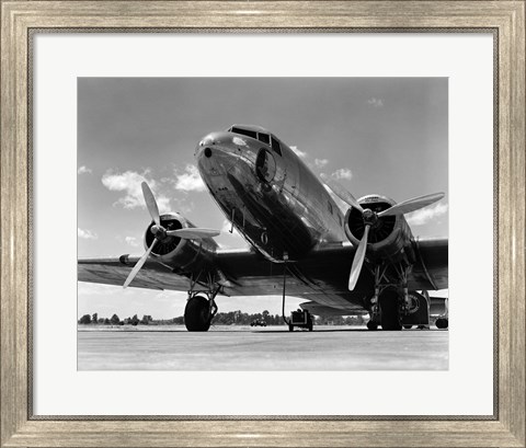 Framed 1940s Domestic Propeller Passenger Print