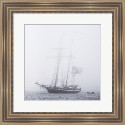 Framed Through the Mist Print