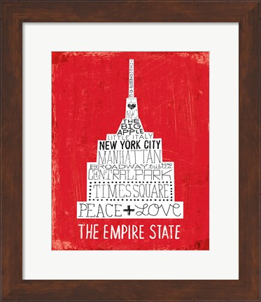 Framed Iconic NYC IV Print