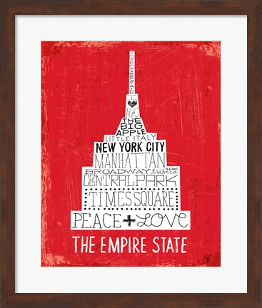 Framed Iconic NYC IV Print