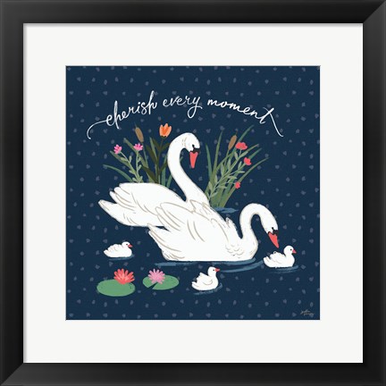 Framed Swan Lake IV Print