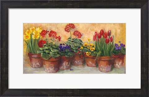 Framed Spring in the Greenhouse Print