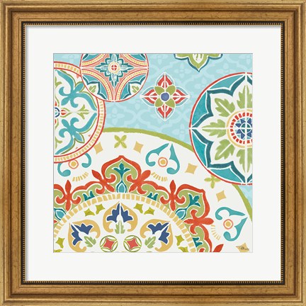 Framed Colorful Journey III Print