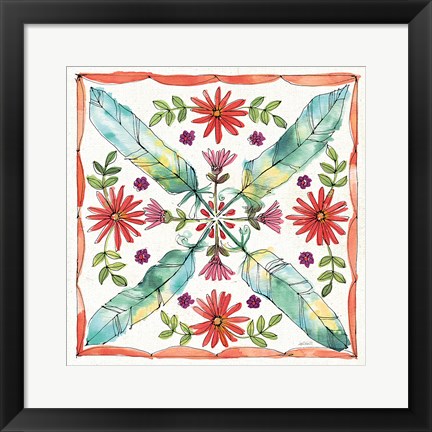 Framed Simply Petals XI Print