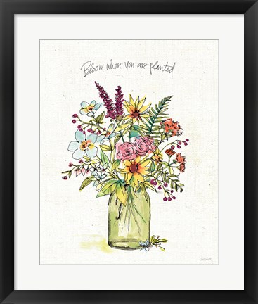 Framed Simply Petals III Print