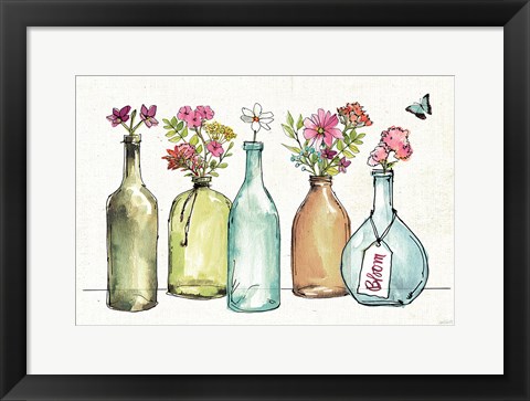 Framed Simply Petals IV Print