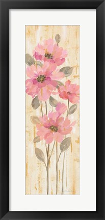 Framed Beautiful Garden Stems I Print