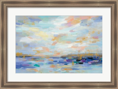 Framed Golden Sunrise Print