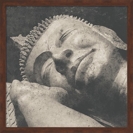 Framed Reclining Buddha Print