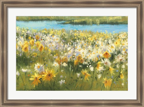 Framed Peanut Lake Print