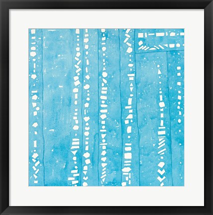 Framed Wishy Washy Blues II Print