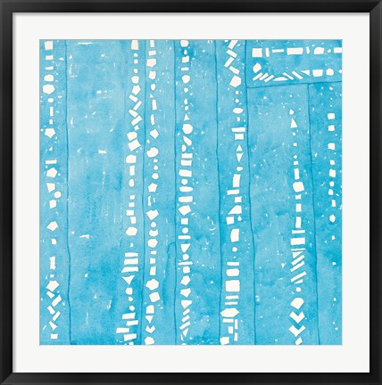 Framed Wishy Washy Blues II Print