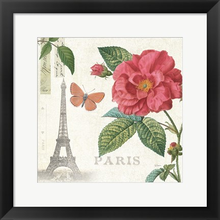 Framed Paris Arbor III Print