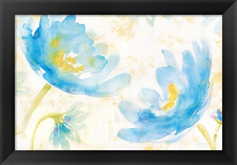 Framed Breeze Bloom I Print