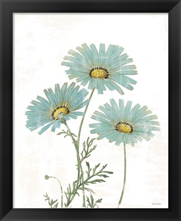 Framed Bloemen Boek IV on White Print