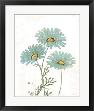 Framed Bloemen Boek IV on White Print