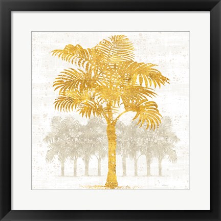 Framed Palm Coast III Print