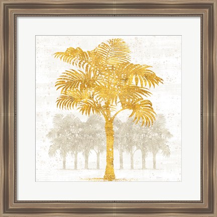 Framed Palm Coast III Print