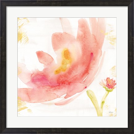 Framed Breeze Bloom V Print