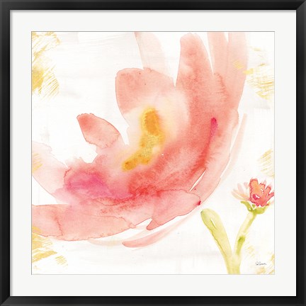 Framed Breeze Bloom V Print