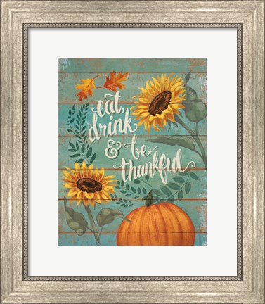 Framed Harvest Delight II Print