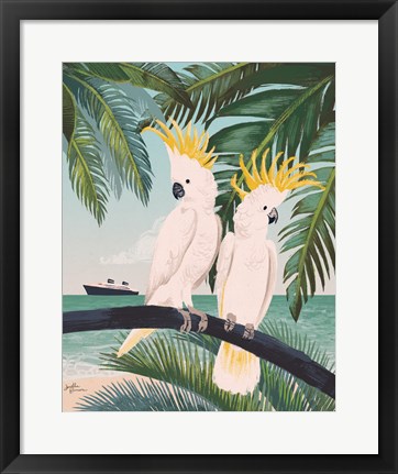 Framed Welcome to Paradise IX Print