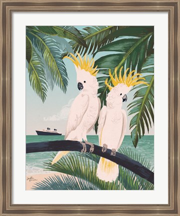 Framed Welcome to Paradise IX Print