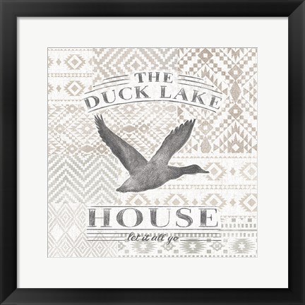 Framed Soft Lodge II Print