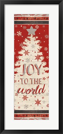 Framed Holiday in the Woods V Print