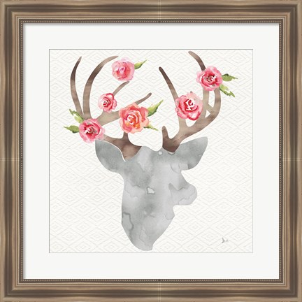 Framed Wild Bohemian II no gold Print