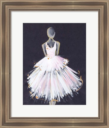 Framed Runway Fashion Print