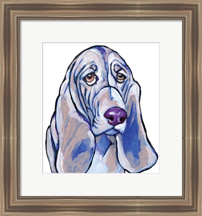 Framed Hound Print