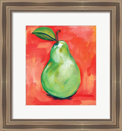 Framed Pear Print