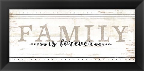 Framed Family is Forever Print