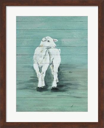 Framed Lamb Print