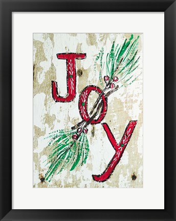 Framed Joy 3 Print