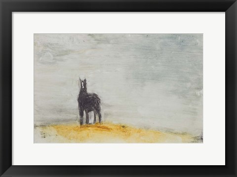 Framed Horse Print