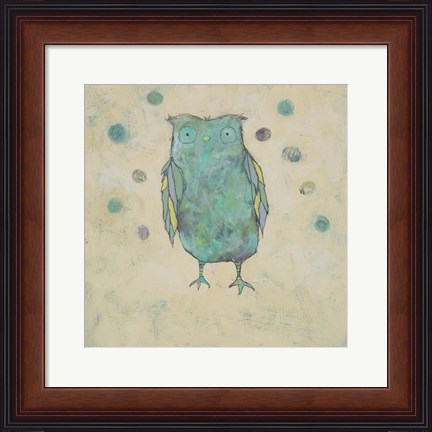 Framed Owl Print