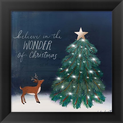 Framed Wonder of Christmas Print