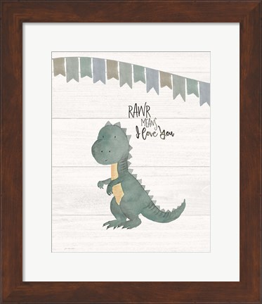 Framed Rawr Means Print