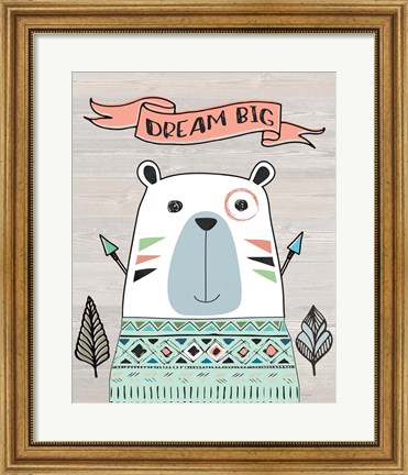 Framed Dream Big Print