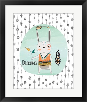 Framed Bunny Discovery Print