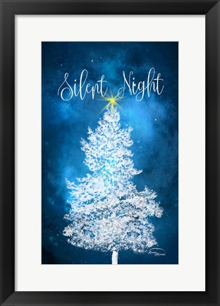 Framed Silent Night Print