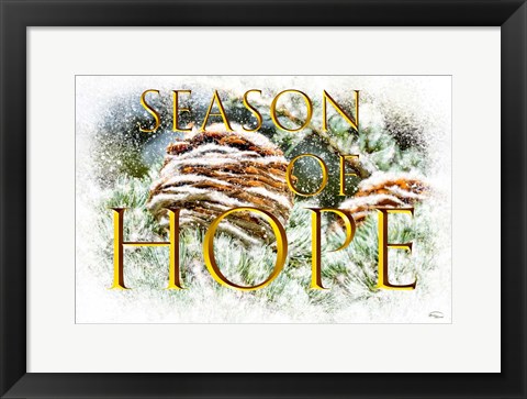 Framed Season of Hope Print